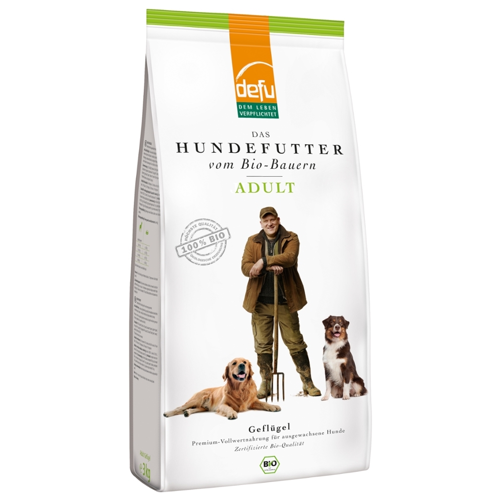 DEFU BIO - Granulado p / Cão Adulto, Aves, 3Kg