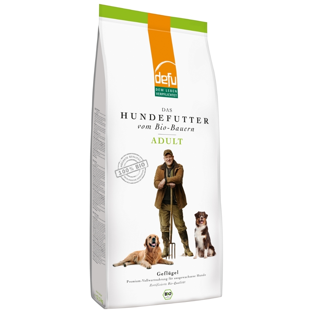 DEFU BIO - Granulado p / Cão Adulto, Aves, 12,5Kg