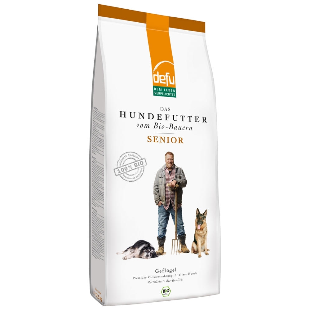 DEFU BIO - Granulado p / Cão Sénior, Aves, 12,5Kg