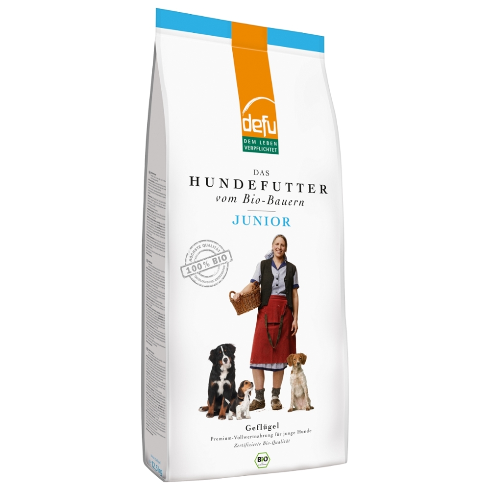 DEFU BIO - Granulado p / Cão Junior, Aves, 12,5kg