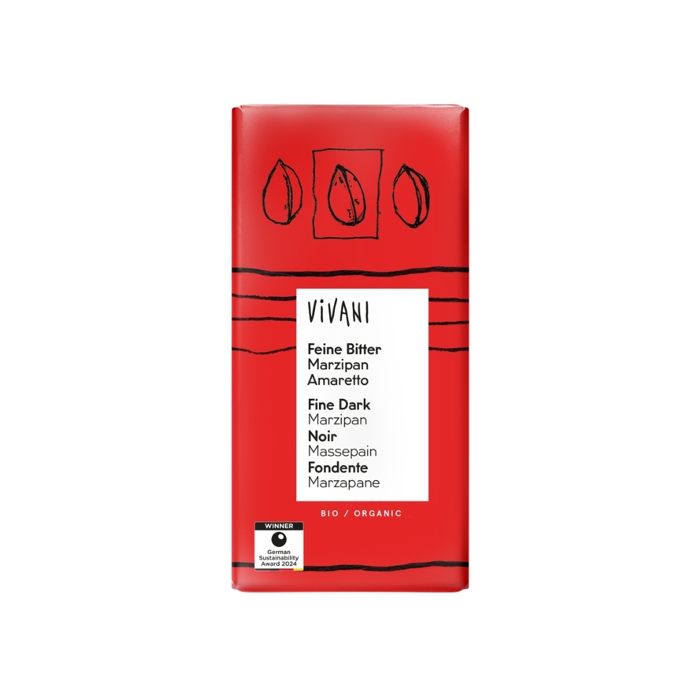 VIVANI - Chocolate BIO - Escuro c/ Massapão & Amaretto, 100g