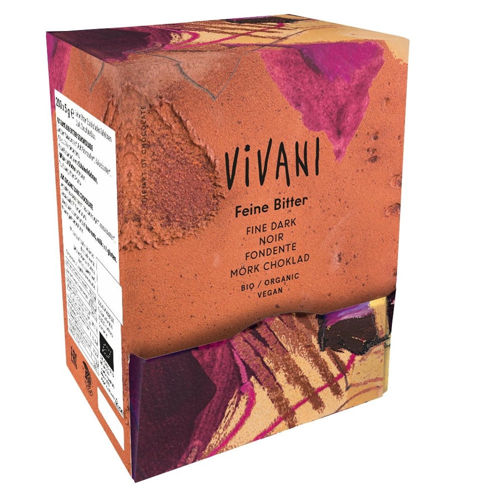 VIVANI - Chocolate BIO - NAPS - Escuro, 5g