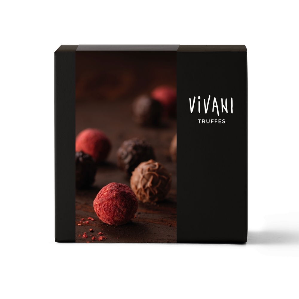 VIVANI - Chocolate BIO - Trufas - 3 tipos de praliné, 100g