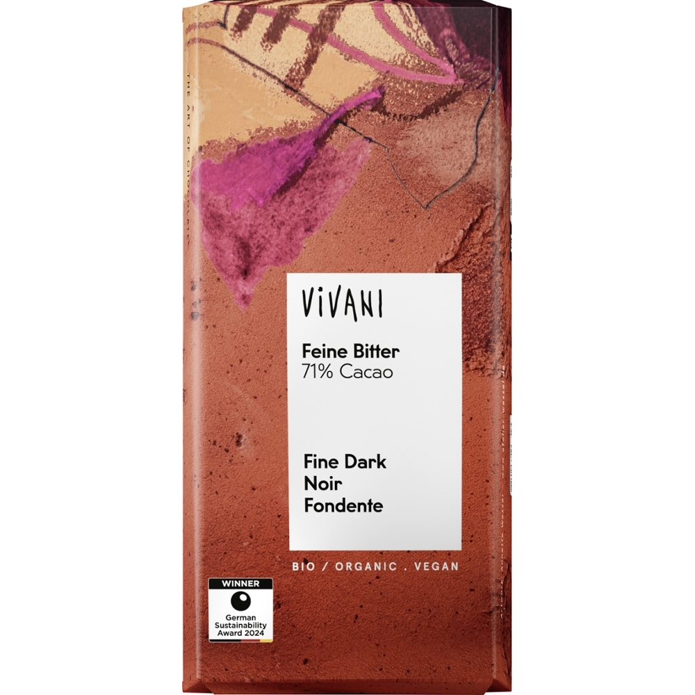 VIVANI - Chocolate BIO - Escuro 71% Cacau, 80g