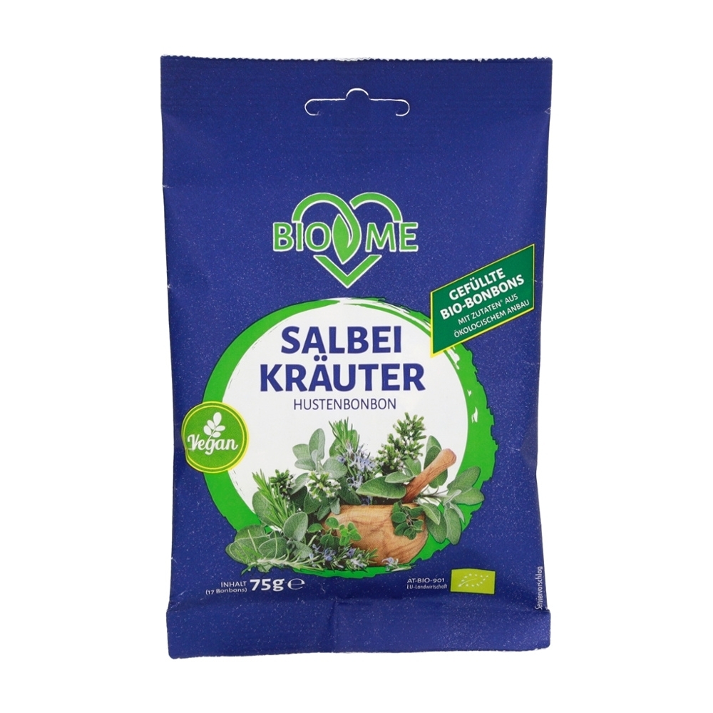 BIO - Rebuçados de Sálvia, 75g