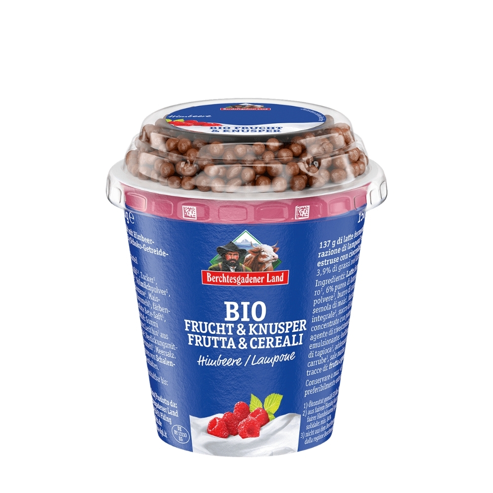 BIO - Iogurte de Framboesa c/ bolas de chocolate 3,9%, 150g