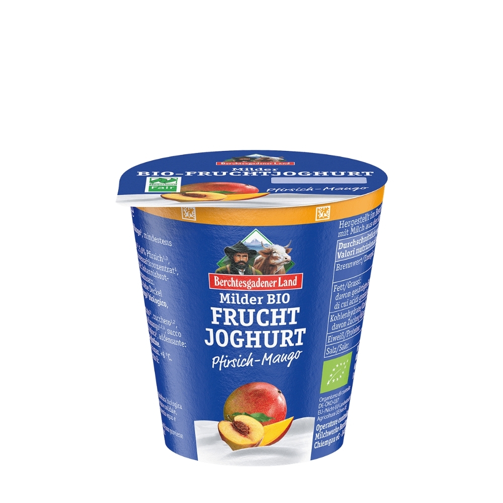 BIO - Iogurte Pêssego-Manga 3,9%, 150g