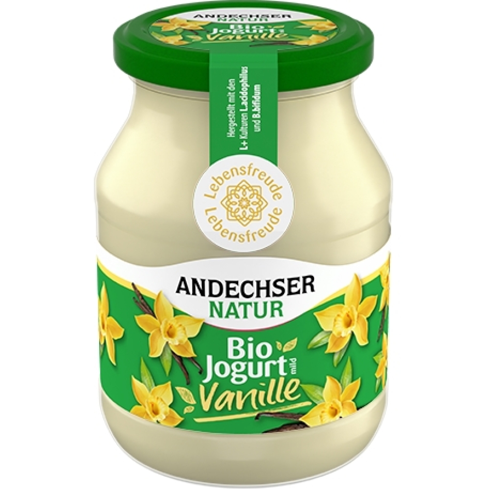 BIO - Iogurte suave Baunilha  3,8%, 500g