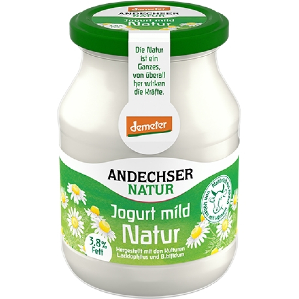 Demeter - Iogurte suave Natural 3,8%, 500g