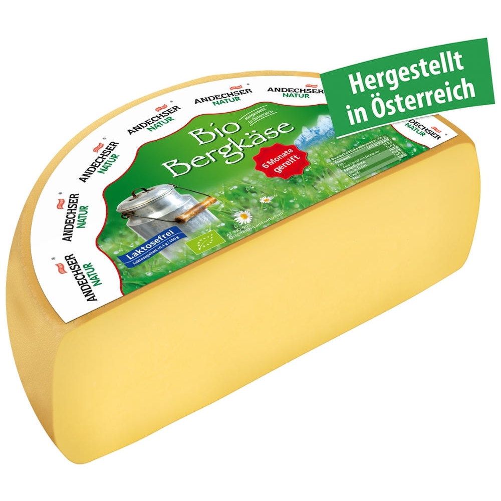 BIO - Queijo das Montanhas 50% gordura, 3Kg