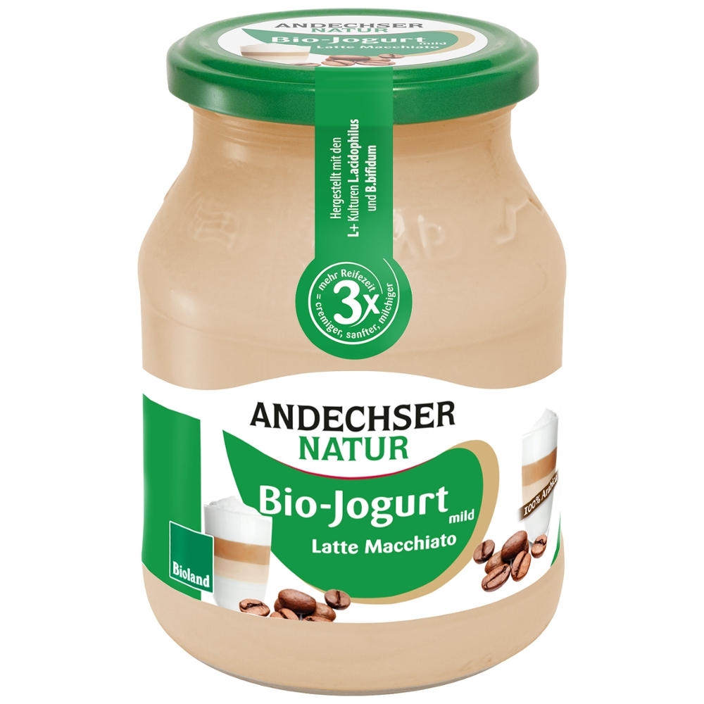 BIO - Iogurte suave Latte Macchiato 3,8%, 500g