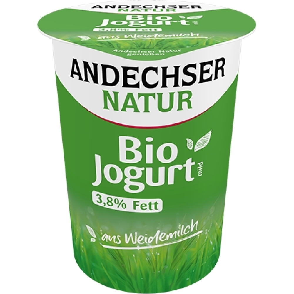 BIO - Iogurte suave Natural 3,8%, 500g Cp.