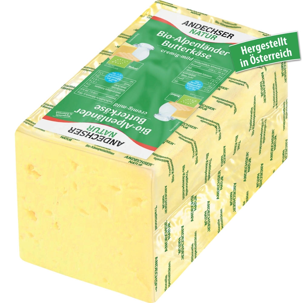 BIO - Queijo Terras dos Alpes, 1,5Kg