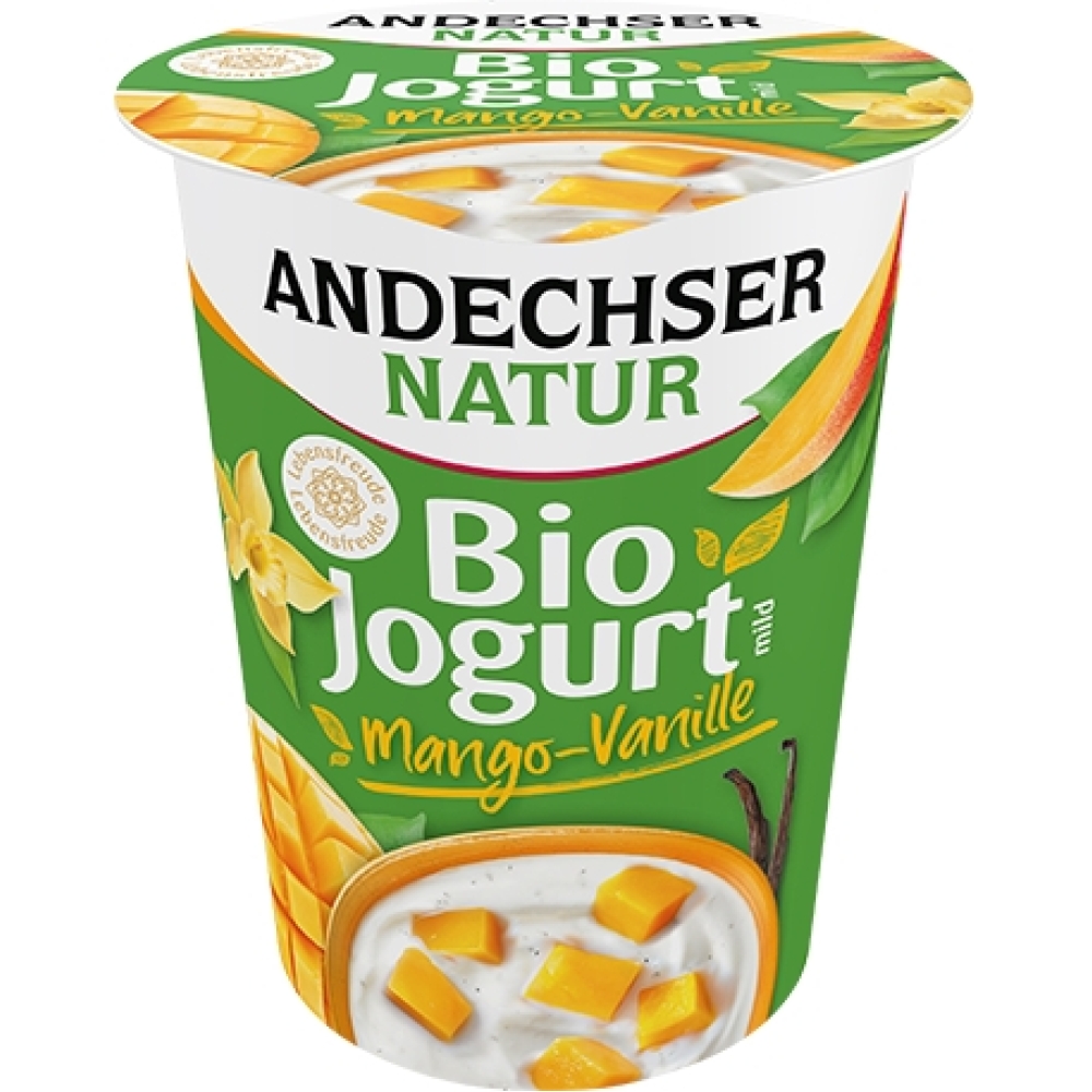 BIO - Iogurte suave Manga-Baunilha 3,8%, 400g Cp.