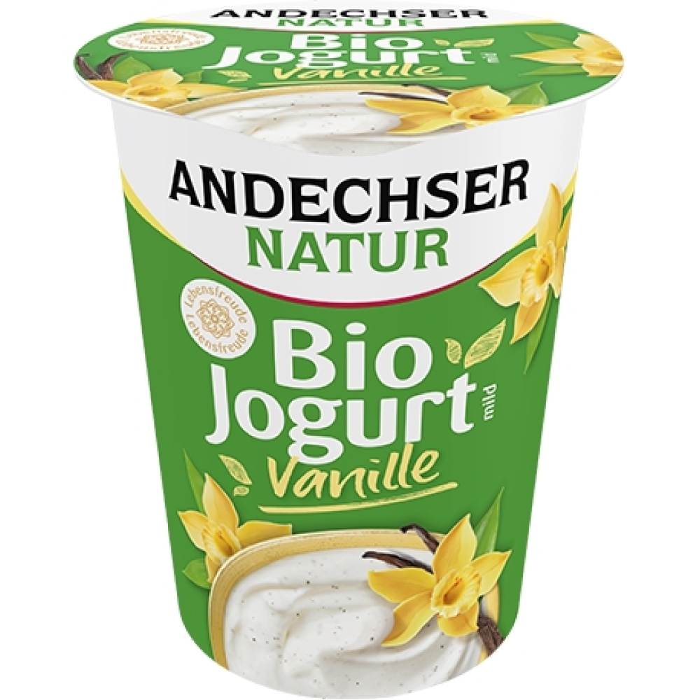 BIO - Iogurte suave Baunilha 3,8%, 400g Cp.