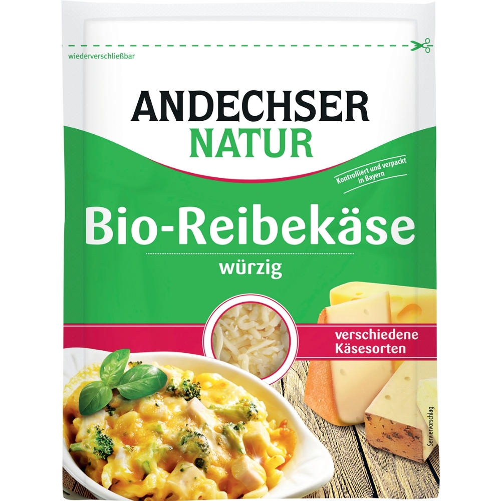BIO - Queijo ralado 45%, 150g