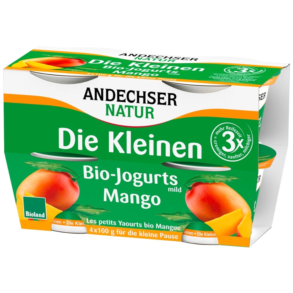 BIO - Iogurte Manga 3,8%, cluster 4x100g