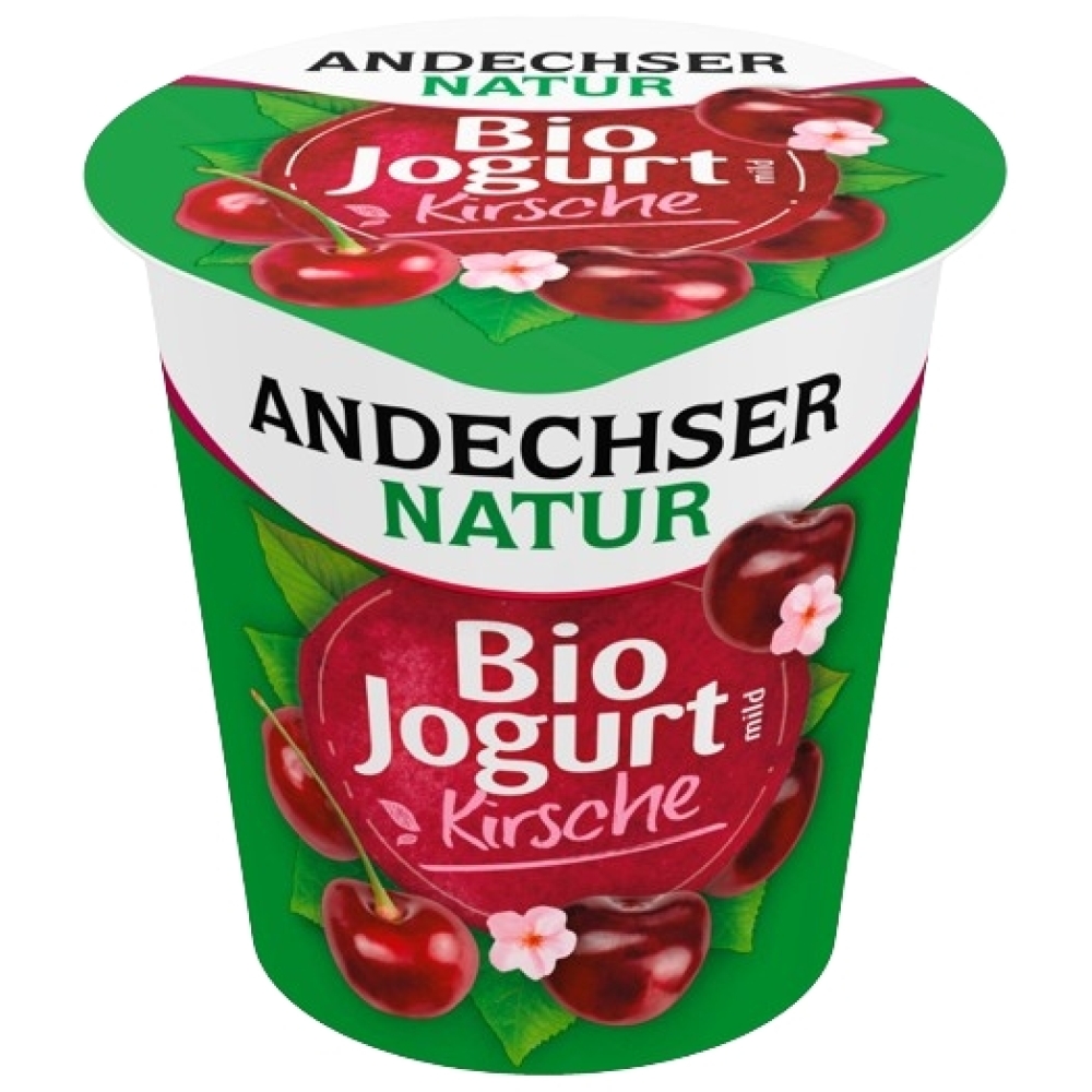 BIO - Iogurte suave Cereja 3,8%, 150g