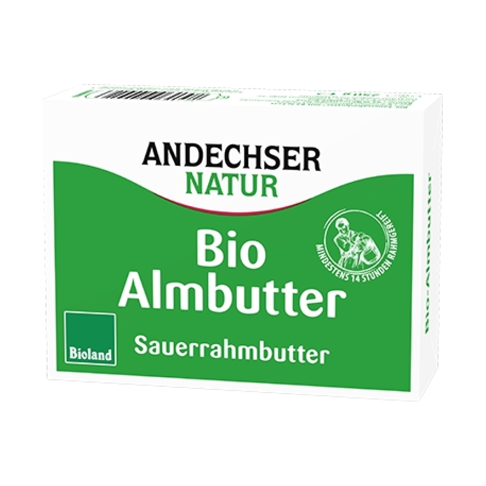 BIO - Manteiga dos Alpes 82%, 250g