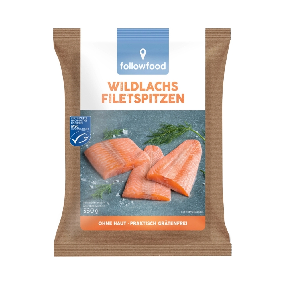 MSC - Filetes de Salmão selvagem, 360g