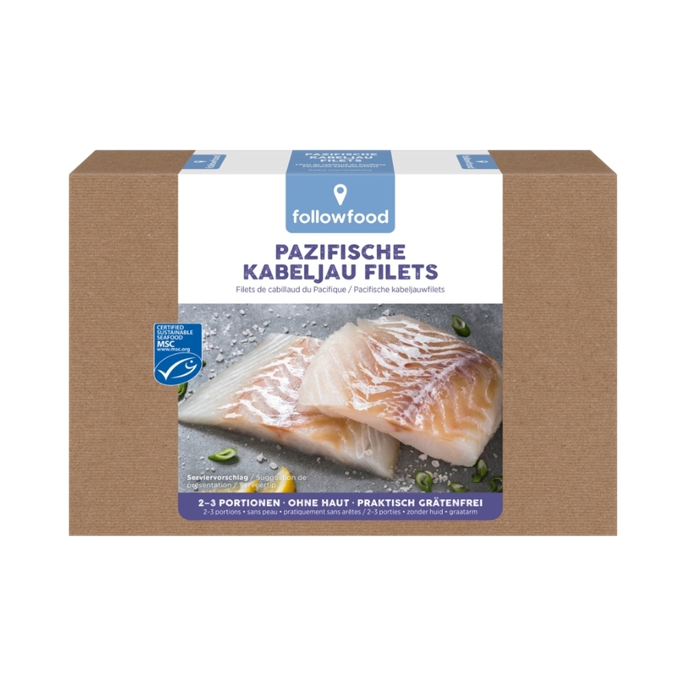 MSC - Lombos de Bacalhau fresco (2 a 3 uni.), 200g