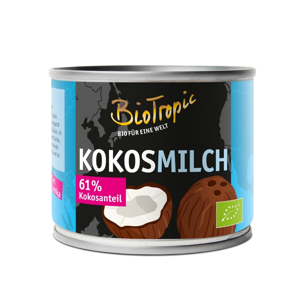 BIO - Leite de coco 22 % gordura, 200ml