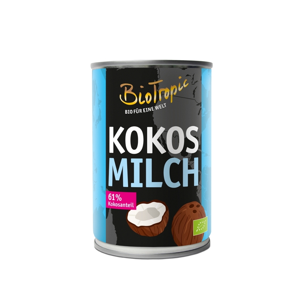 BIO - Leite de coco 61%, 400ml