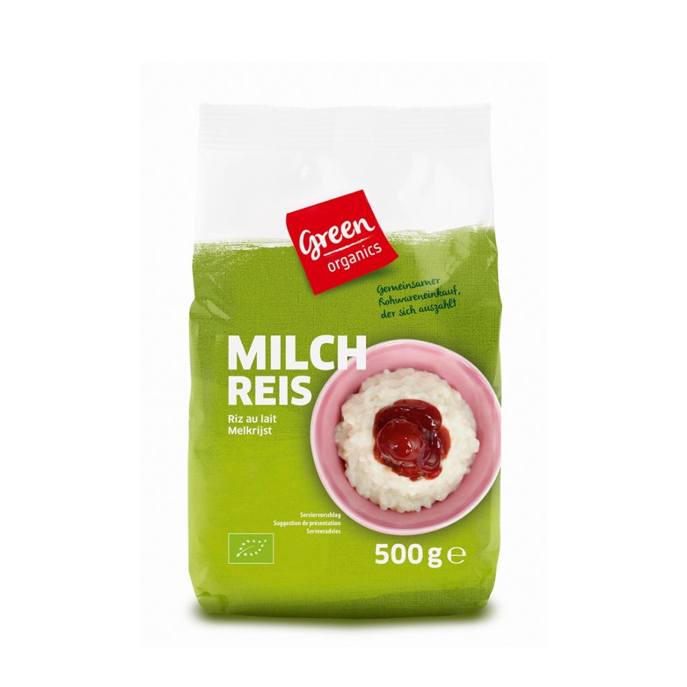 BIO - Arroz branco, p/ arroz doce, 500g
