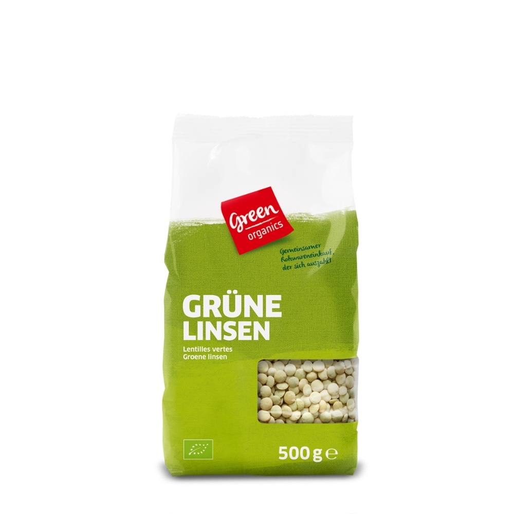 BIO - Lentilhas verdes, 500g