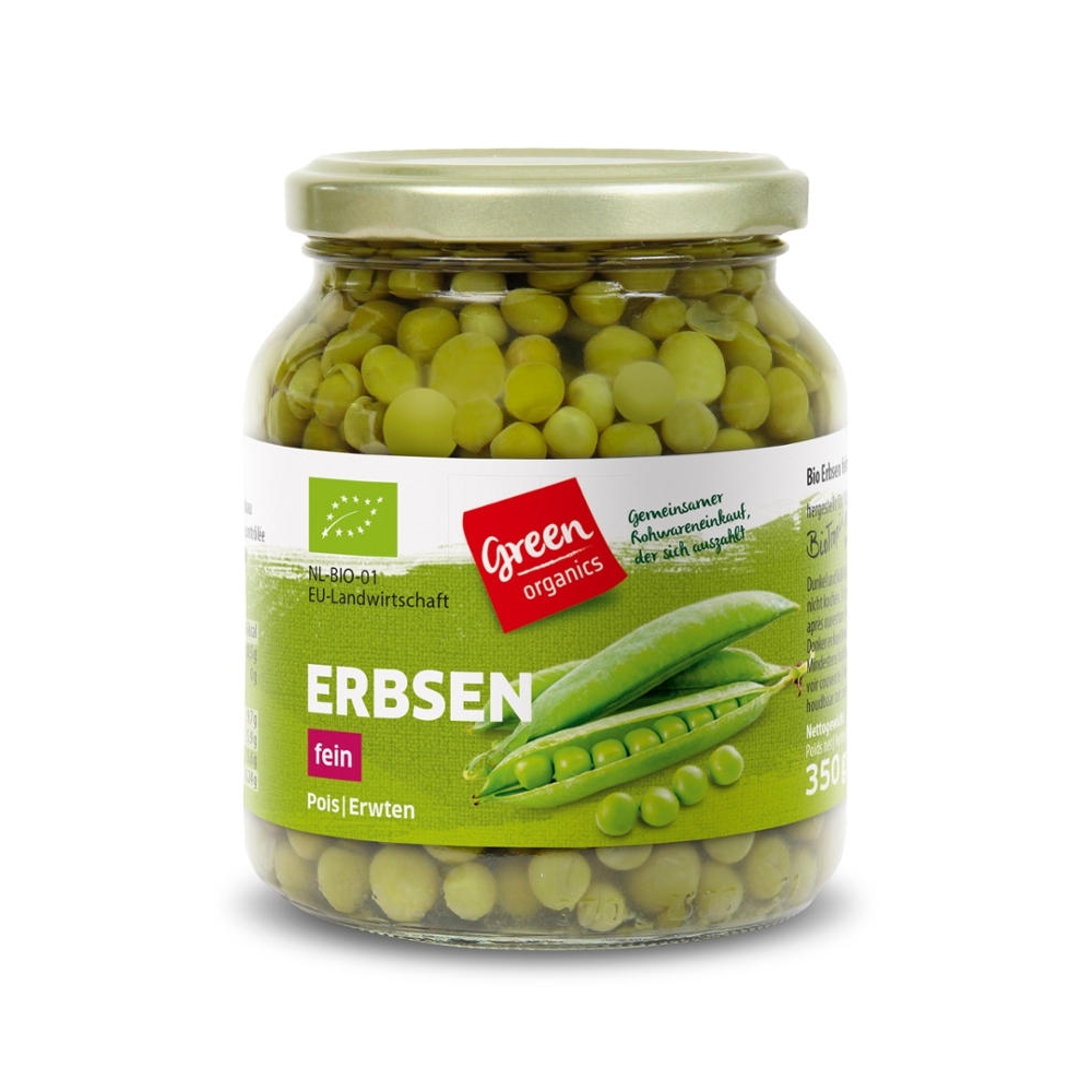 BIO - Ervilhas finas, 350g (230g)