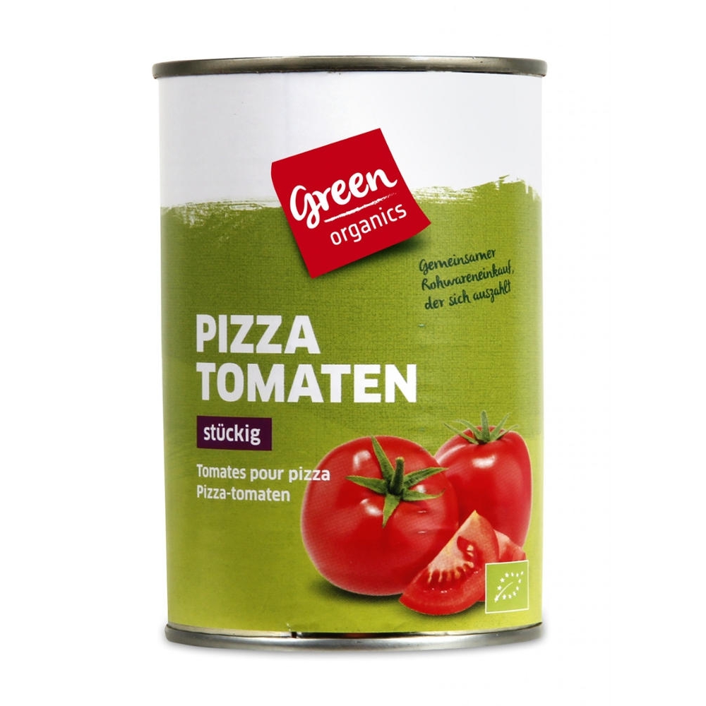 BIO - Tomate em pedaços para pizza, 400g (240g)