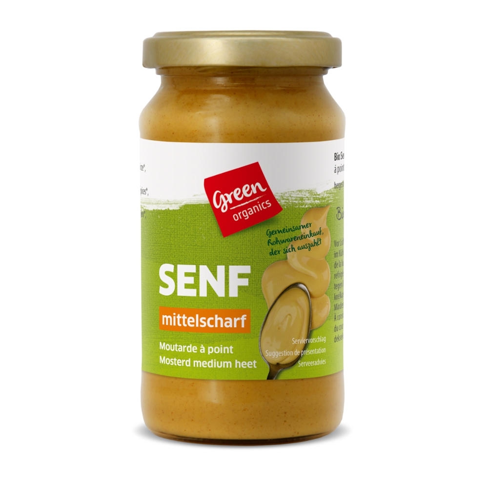 BIO - Mostarda semi-picante, 200ml