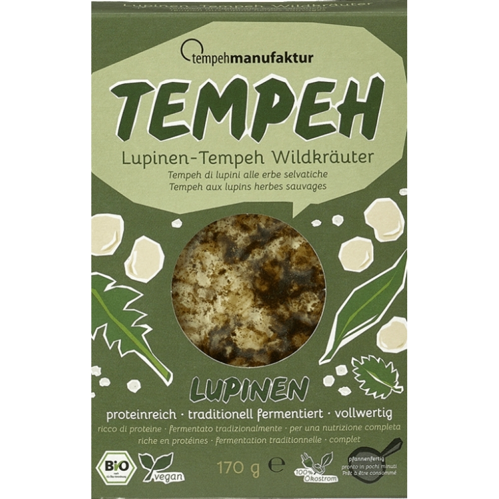 BIO - TEMPEH Tremoço e Ervas Silvestres, 170g