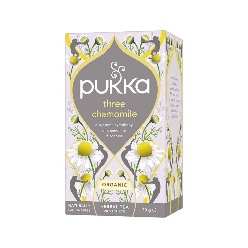 BIO - PUKKA - Três Camomila, 20 saq. x 1,5g