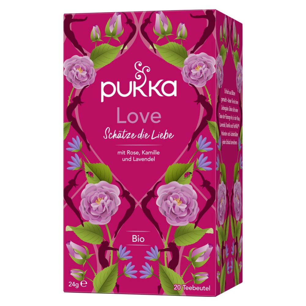 BIO - PUKKA - Amor, 20 saq. x 1,2g