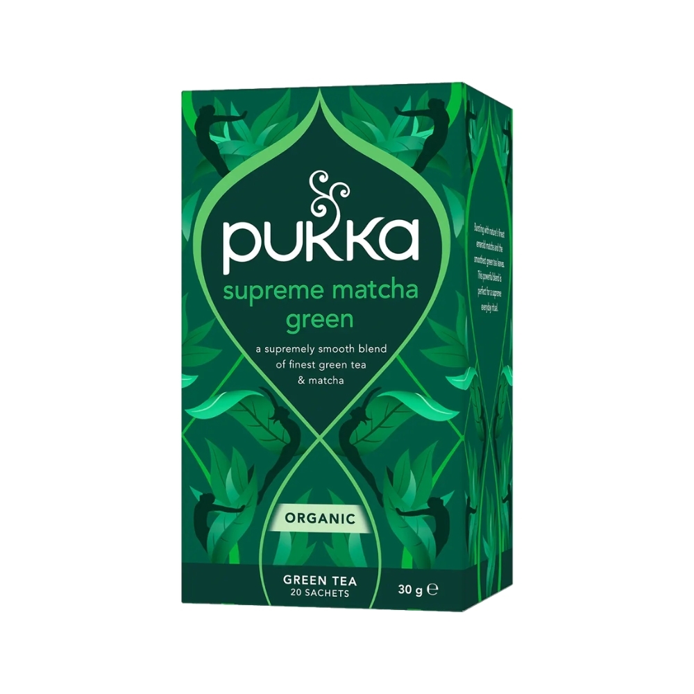 BIO - PUKKA - Matcha Verde supremo, 20 saq. x 1,5g