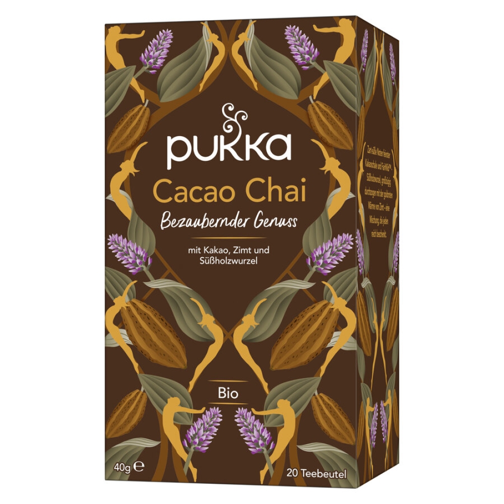 BIO - PUKKA - Cacao Chai, 20 saq. x 2g