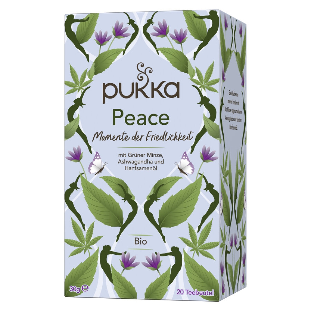BIO - PUKKA - Paz - Momentos de tranquilidade,  20 saq. x 1,5g