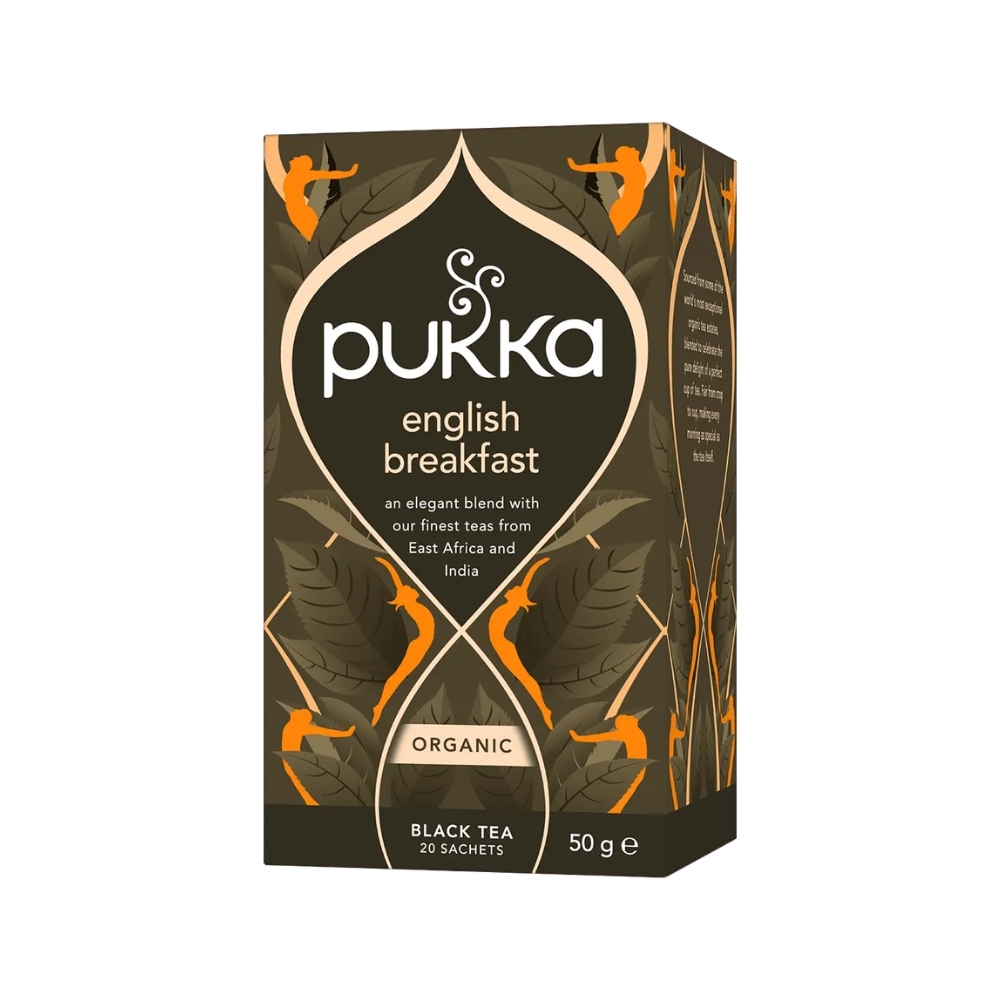 BIO - PUKKA - English Breakfast, 20 saq. x 2,5g