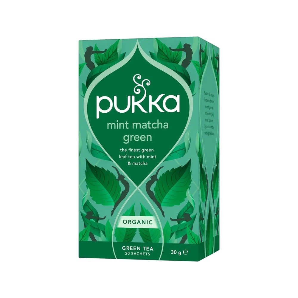 BIO - PUKKA - Menta Matcha Verde, 20 saq. x 1,5g
