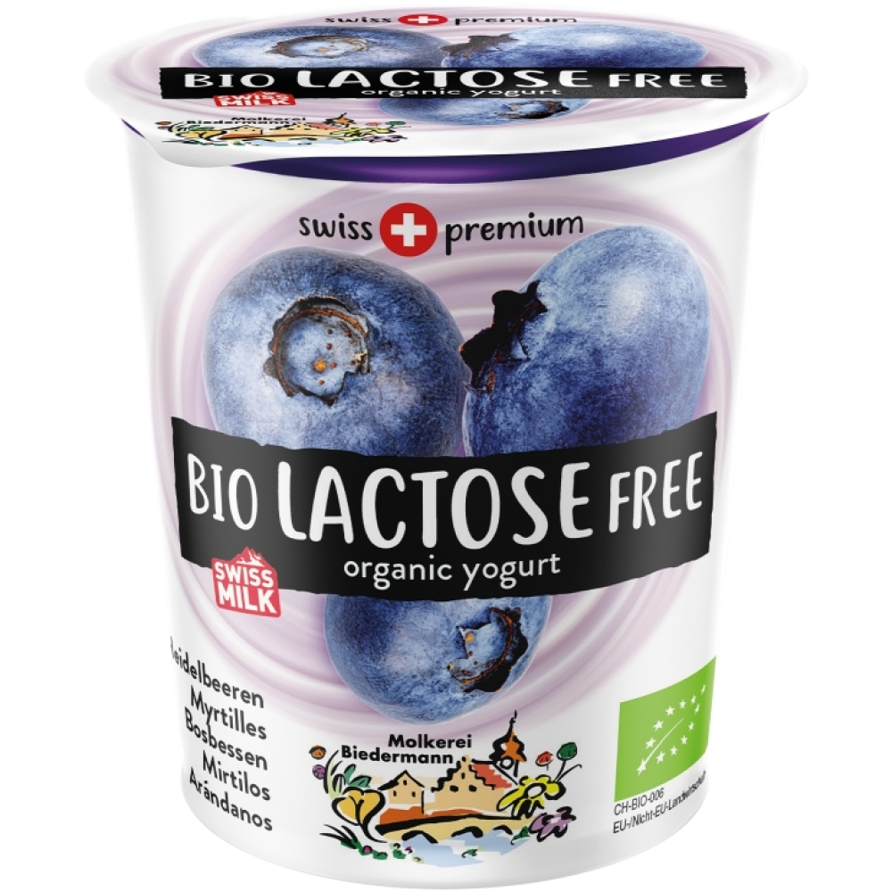 BIO - Iogurte Mirtilo s/ lactose, 200g