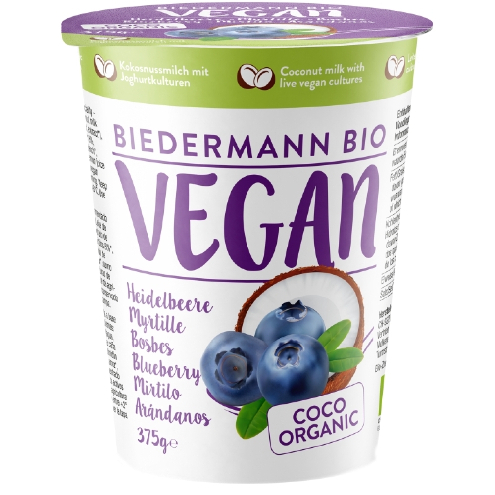 BIO - VEGAN Cocogurte Mirtilo, 375g