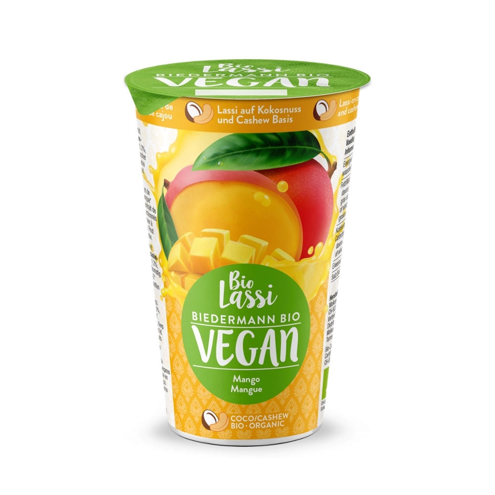 BIO - Bebida fermentada Lassi Manga, VEGAN, 230ml