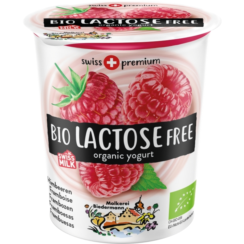 BIO - Iogurte Framboesa s/ lactose, 200g
