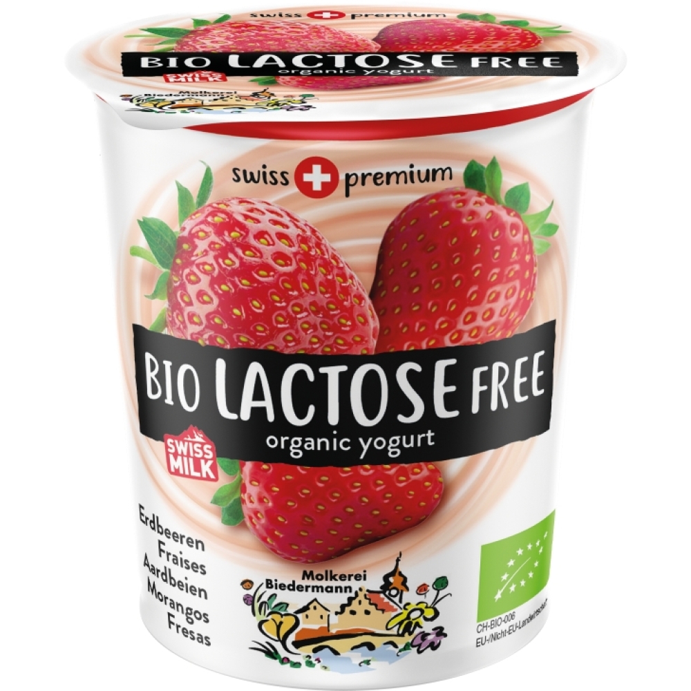 BIO - Iogurte Morango s/ lactose, 200g