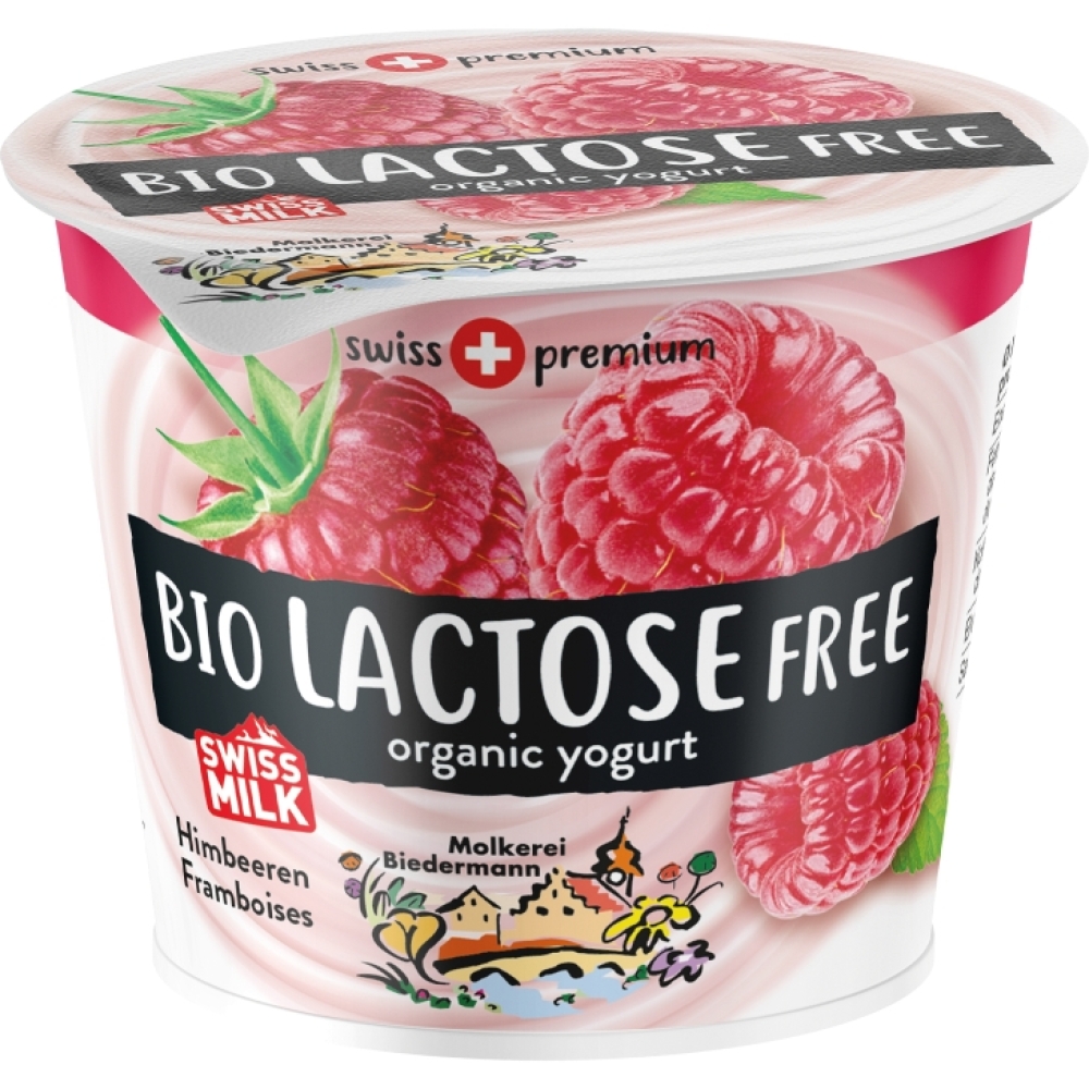BIO - Iogurte Framboesa s/ lactose, 125g