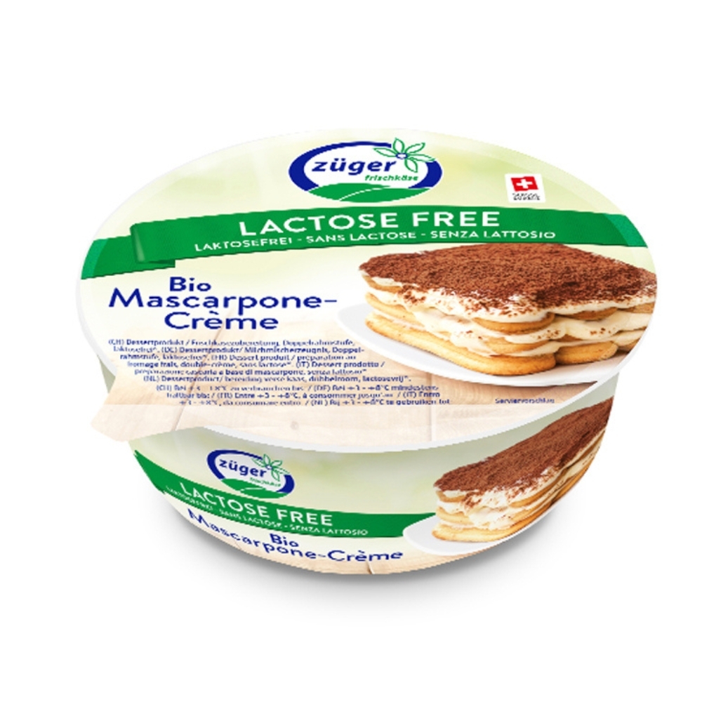 BIO - Quejo Creme Mascarpone, Sem Lactose, 250g