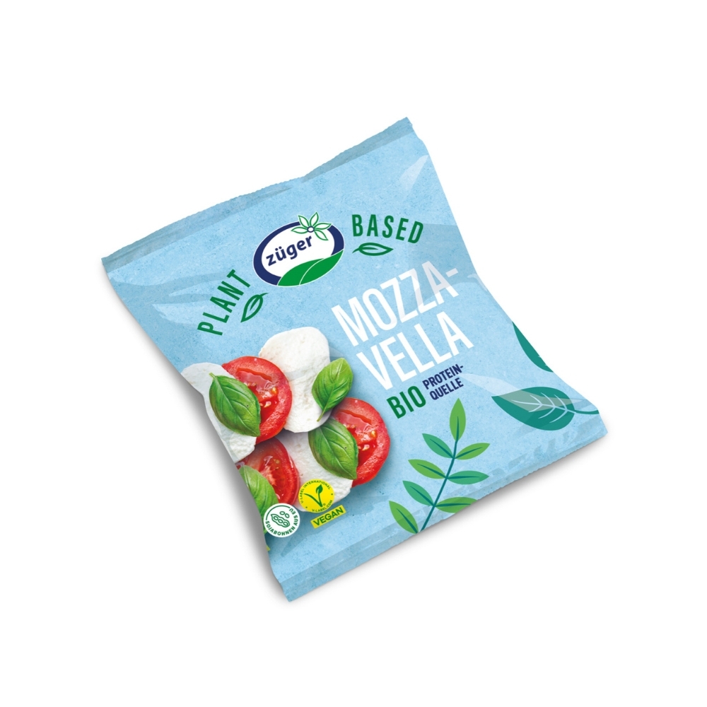 BIO - MozzaVella, base de SOJA com AMÊNDOA, VEGAN, 125g