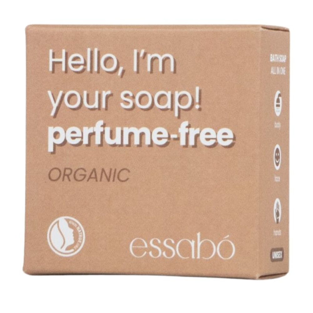 ESSABÓ - Sabonete Orgânico, Sem Perfume, 120g
