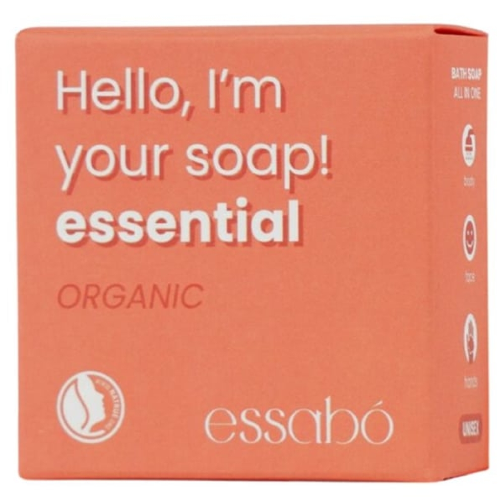 ESSABÓ - Sabonete Orgânico, Essencial, 120g